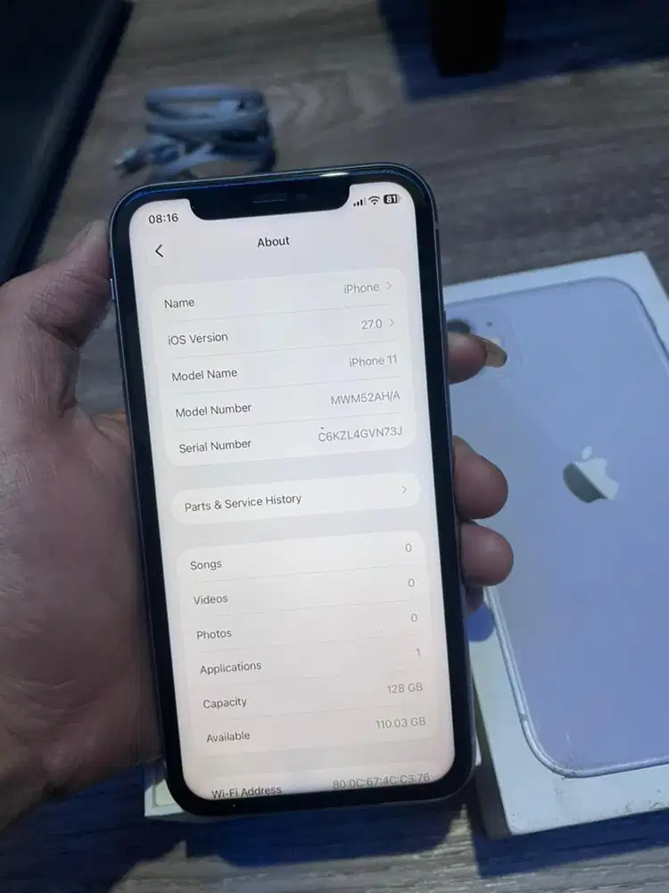 iphone 11/128 beacukai