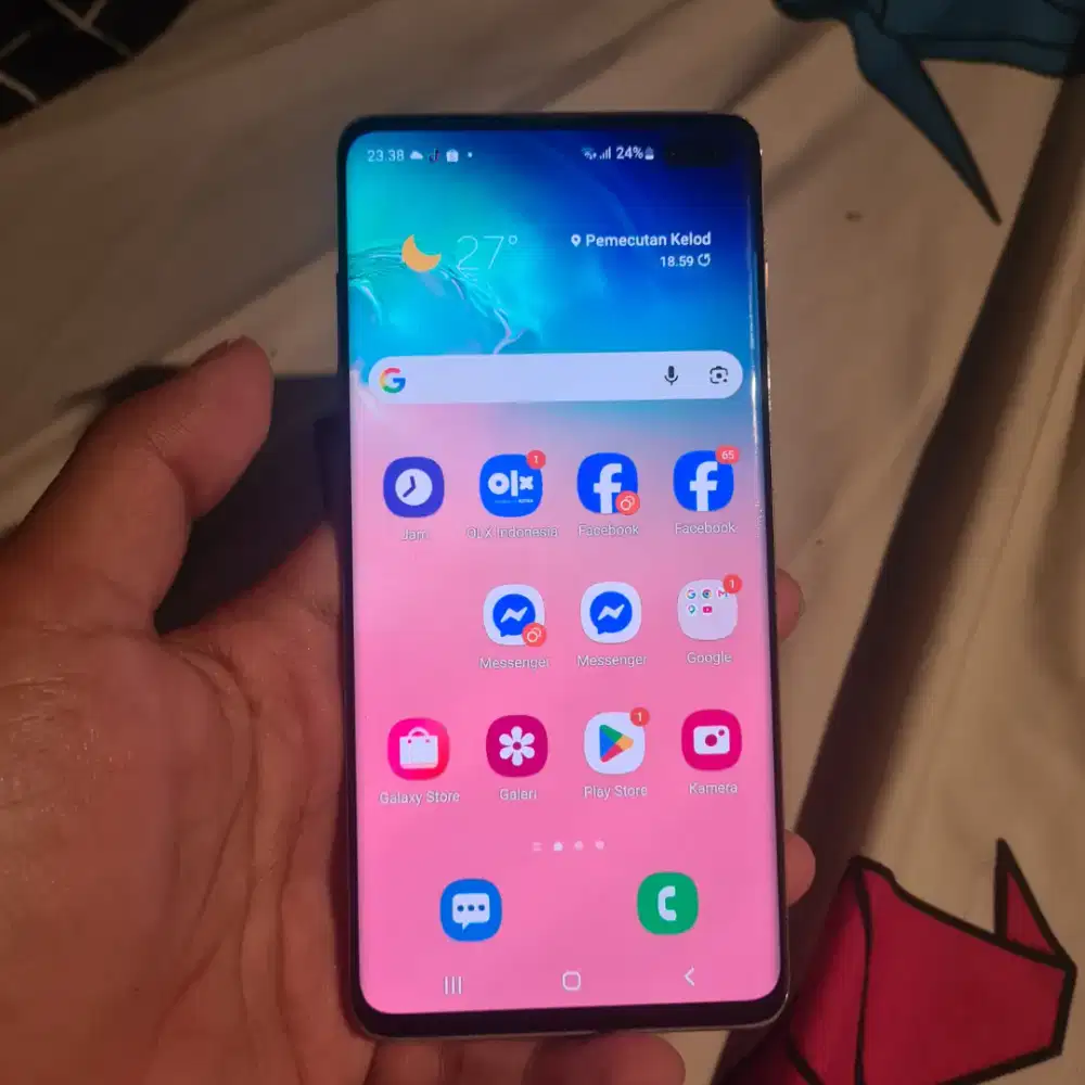 Samsung Galaxy S10+ RAM 8/128 Fullset