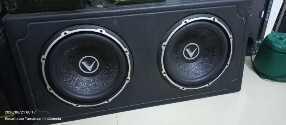 Subwoofer Venom VX-2112W Double Box (Sepasang) – Second