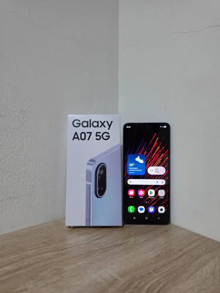 Samsung Galaxy A07 5G Light Violet 6/128 Fullset Like New 6GB 128GB