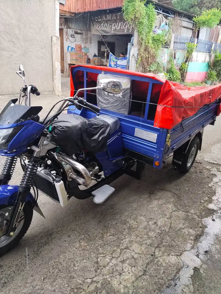 Berpengalaman sebagai driver kurir Viar Roda 3