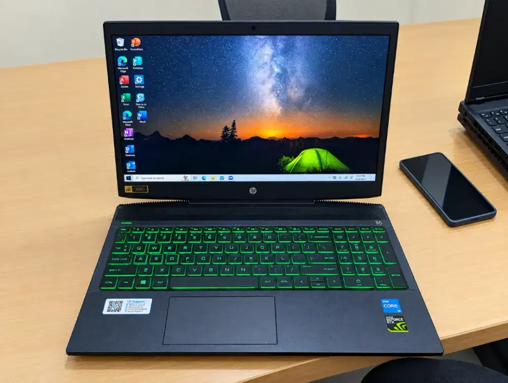 Laptop HP Pavilion Gaming 15 i5-8300H GTX 1050ti RAM 8GB SSD 256GB FHD