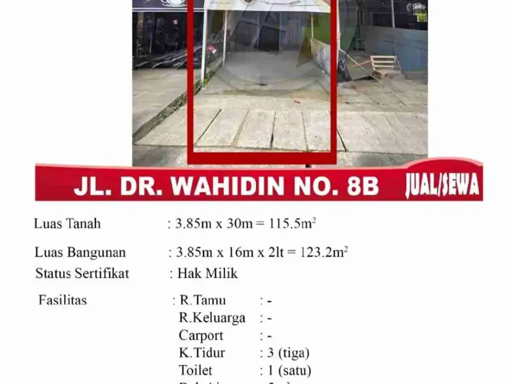 Ruko Wahidin