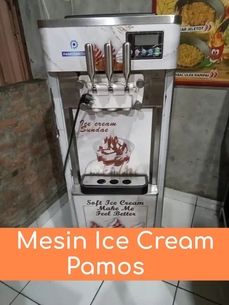 Mesin ice cream Pamos