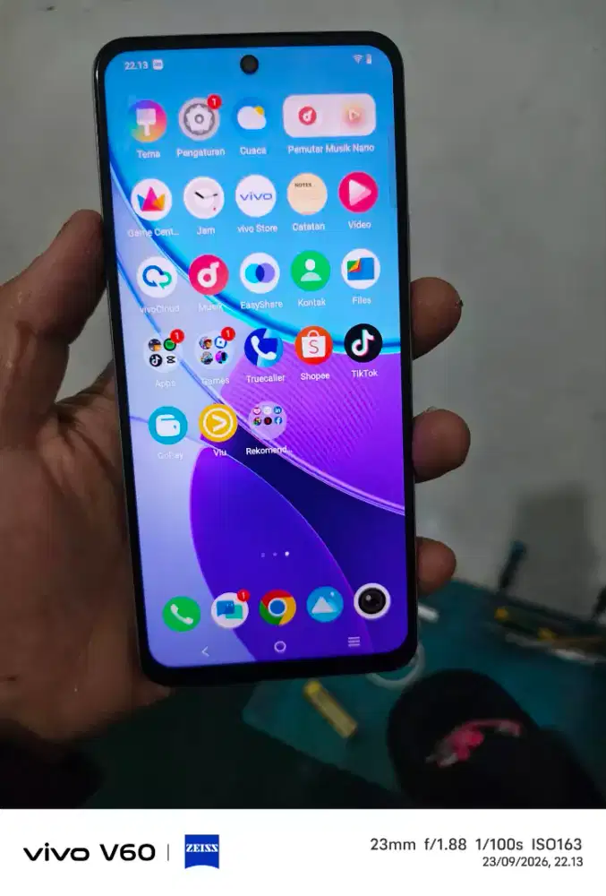 Vivo y19s pro ram 6+6/128gb hp only