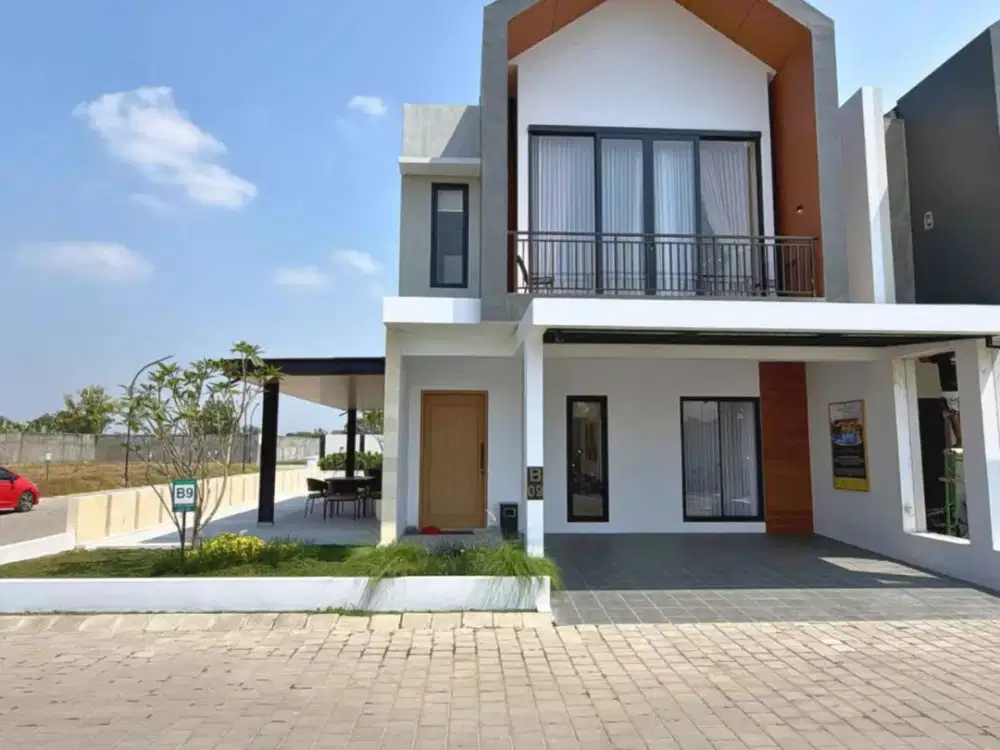 JOGJA ADA RUMAH MEWAH BERASA RESORT DI PERUMAHAN ELITE BARU FASILITAS LENGKAP