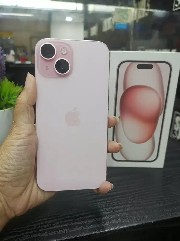 iphone 15 128gb ex ibox bh 100 notif bisa tuker tambah