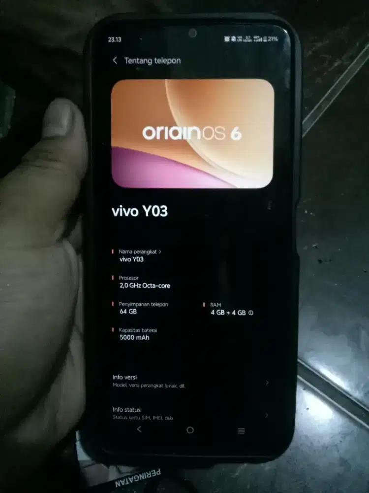 Vivo y03 4+4/64gb