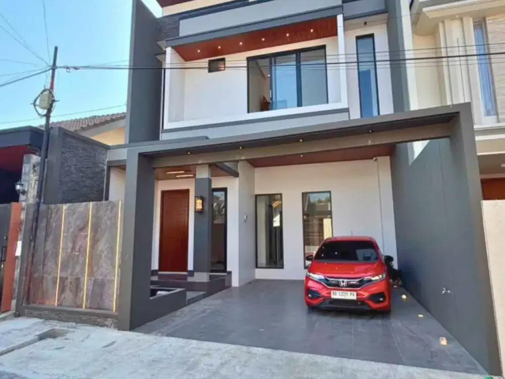 RUMAH BARU TROPIS KONTEMPORER PREMIUM PURWOMARTANI
