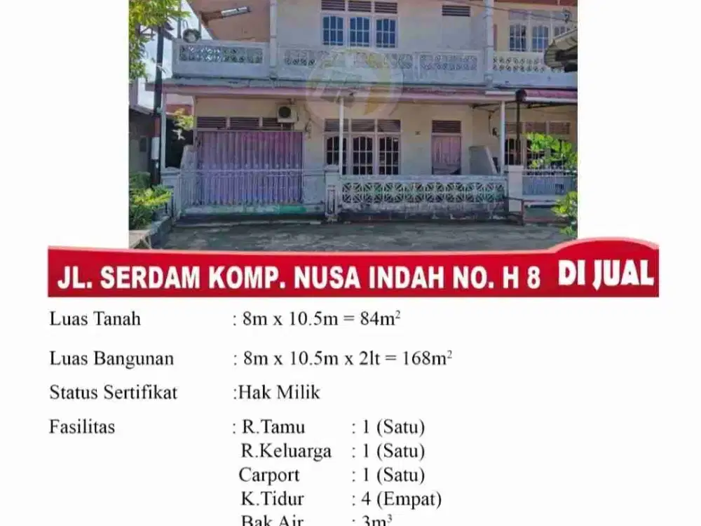 Rumah Nusa Indah Serdam