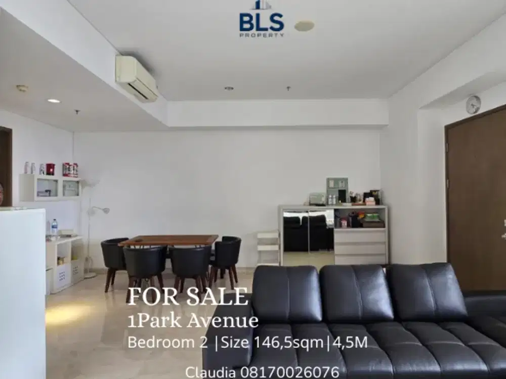FOR SALE Apartment 1Park Avenue 2BR
