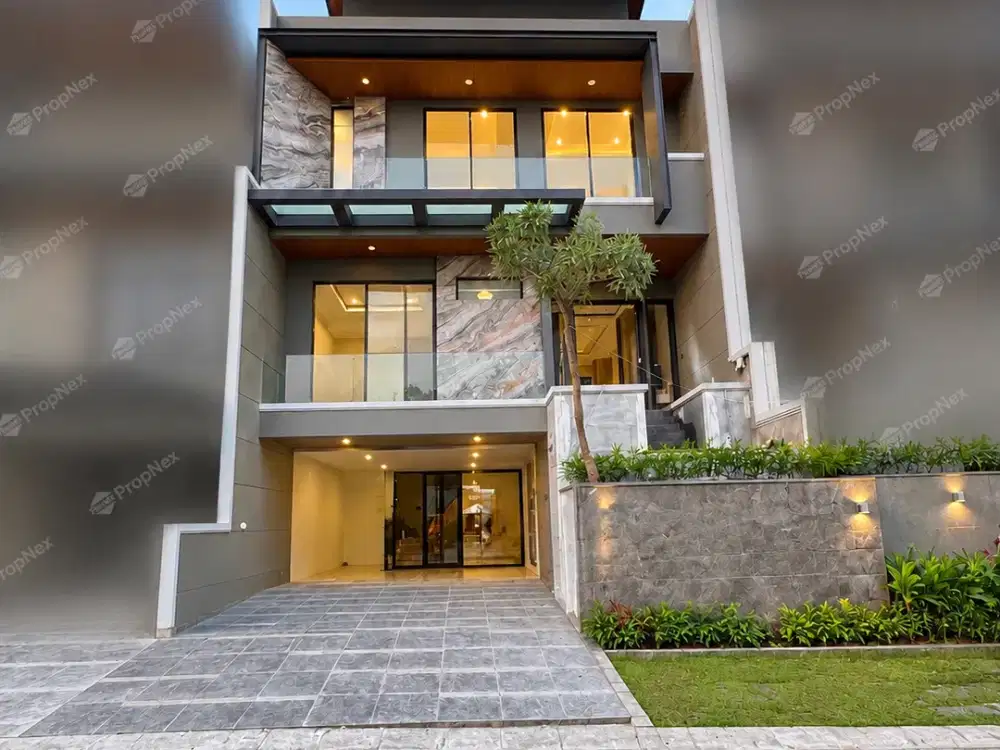 DIJUAL RUMAH BUKIT GOLF MEDITERANIA 3LT 5KT BARU GRESS MODERN TROPIS