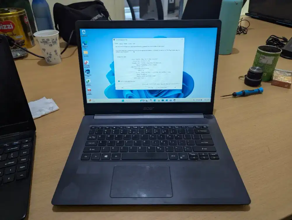 Laptop Acer Aspire i5-1035G1 VGA NVDIA MX350 RAM 8GB SSD 512GB Second