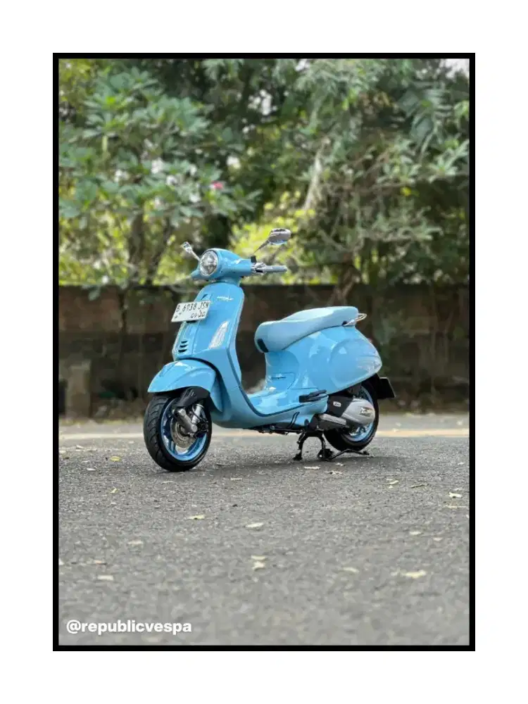 TERMURAH PRIMAVERA S 150 NEW MODEL TH 2025 BLUE CAPRI