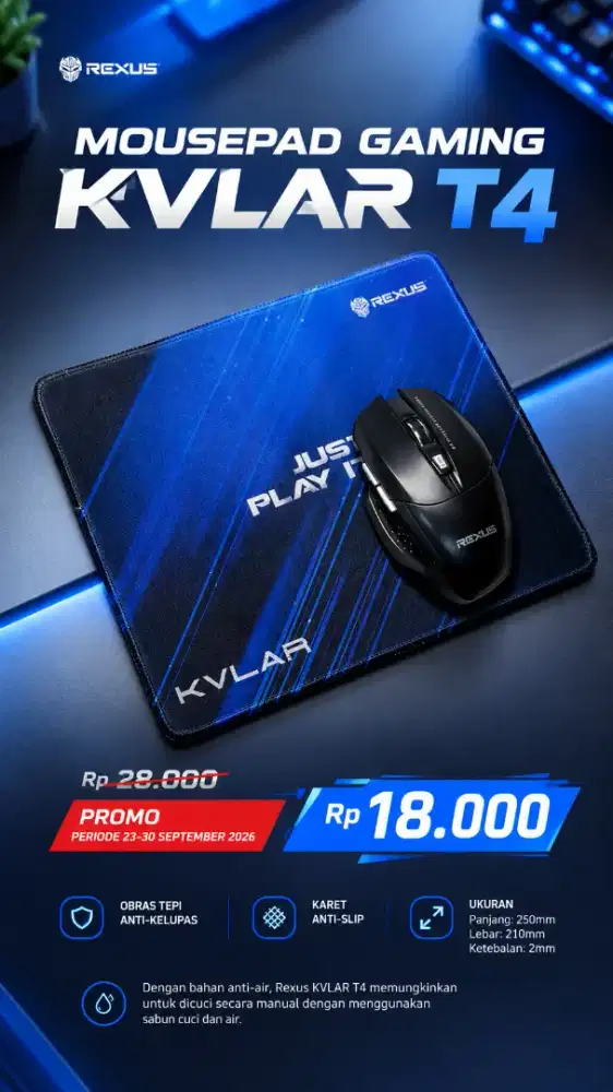 Rexus mousepad KVLAR T4