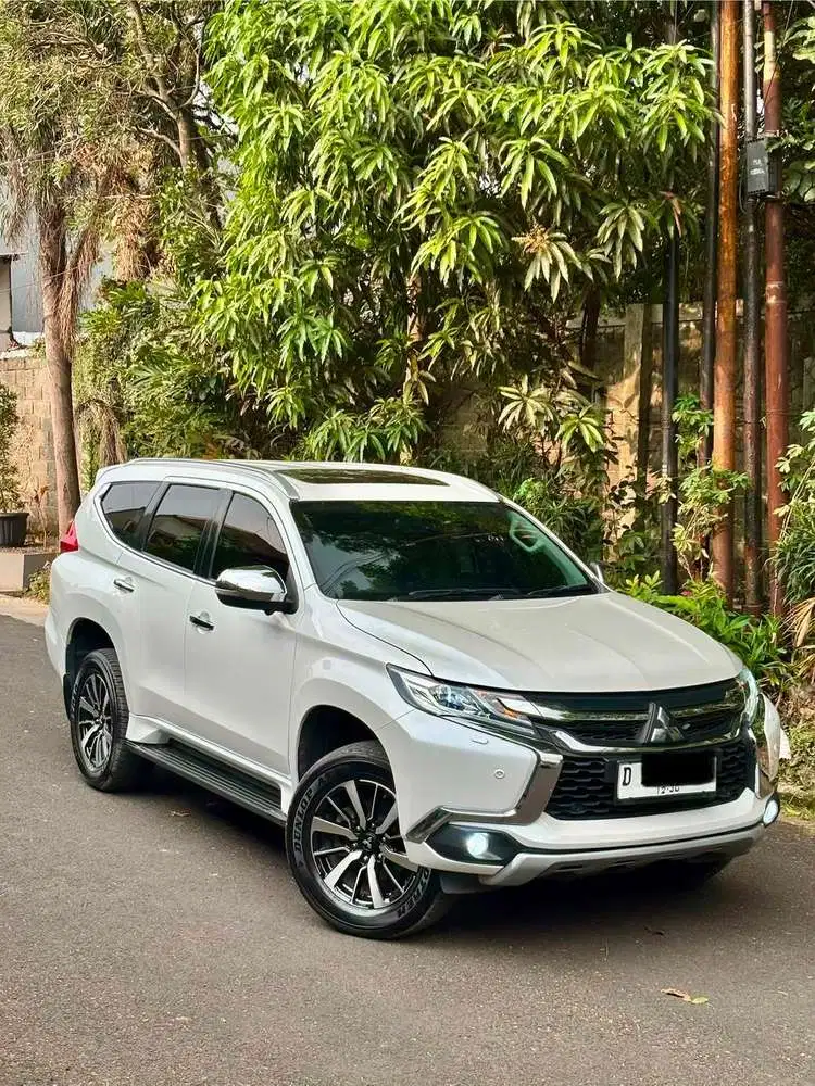 (lowkm) Pajero Dakar 2019 matic diesel putih mulus bgt