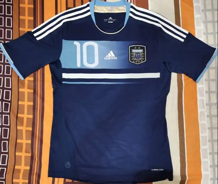Jersey original Argentina away 2012 Lionel Messi Adidas