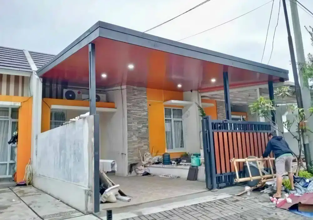 Kanopi baja ringan dan plafon