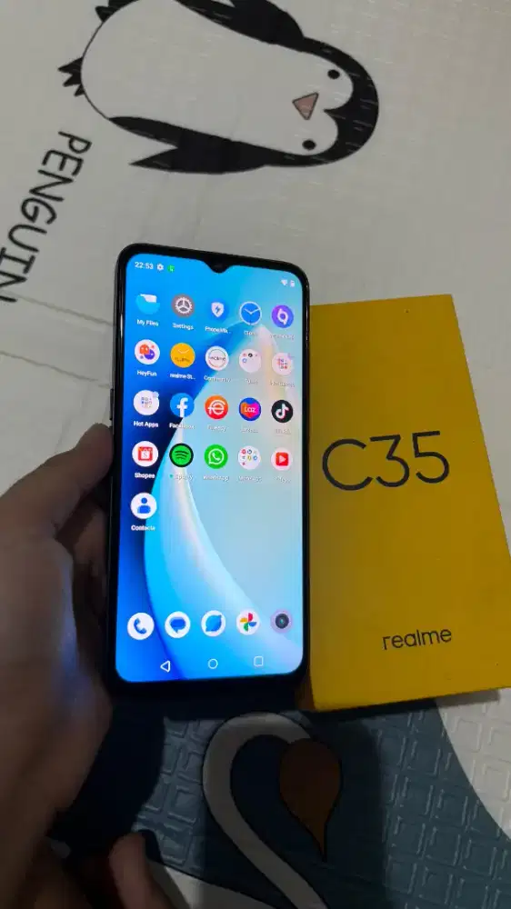 Realme C35 Fullset