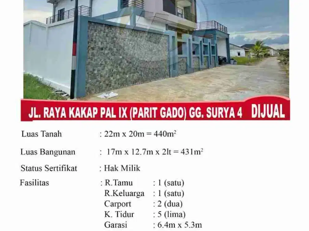 Rumah Mewah Siap Huni