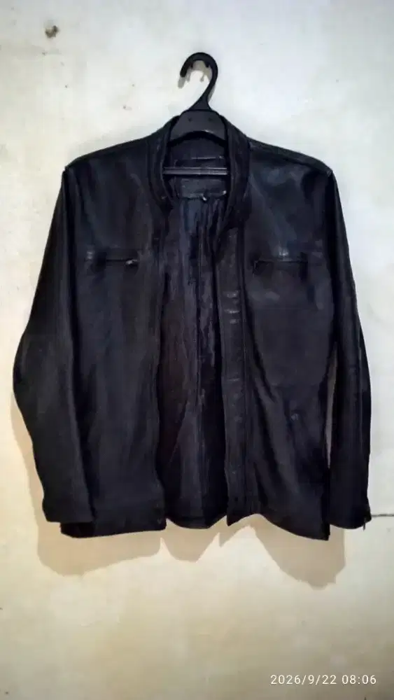 jaket kulit domba asli