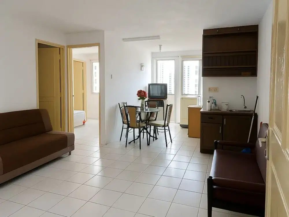 Apartemen Wisma Gading Nias 2BR Furnish Disewakan Termurah