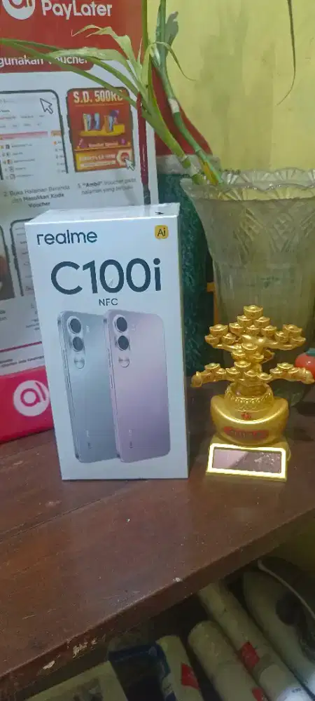 New : Realme C100i 6/128 7000 mah