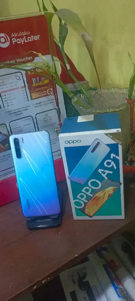 2nd : Oppo A91 8/128 4G murah ori