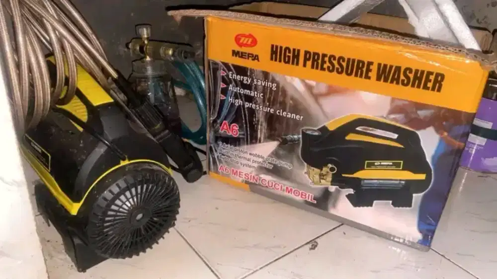 Mesin steam mobil&motor kondisi 100% sangat baik