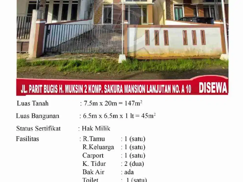 Rumah Sewa