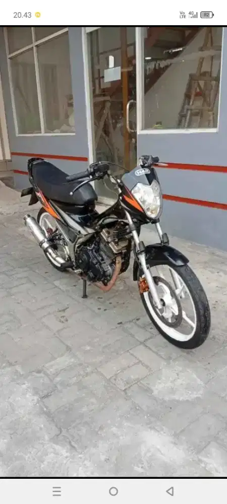 Satria Fu body mesin bagus tarikan enteng
