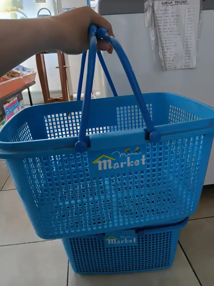 Keranjang belanja supermarket
