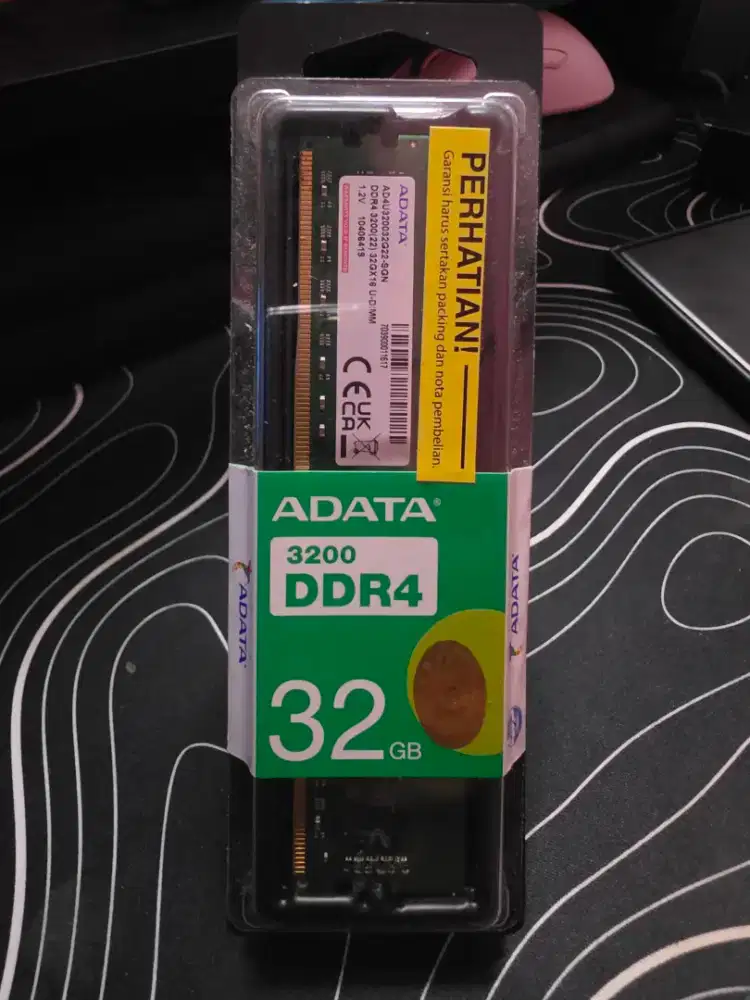ADATA RAM DDR4-3200 (PC4-25600) 32GB U-DIMM FOR DESKTOP/PC