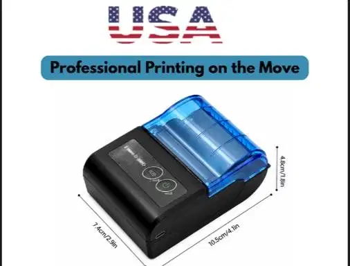 mobile printer bluetooth thermal 58mm vsc official store