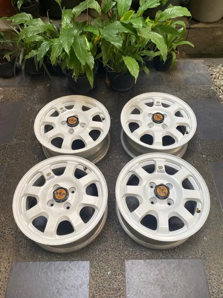 Velg Bridgestone SRM australia original r14 pcd 100