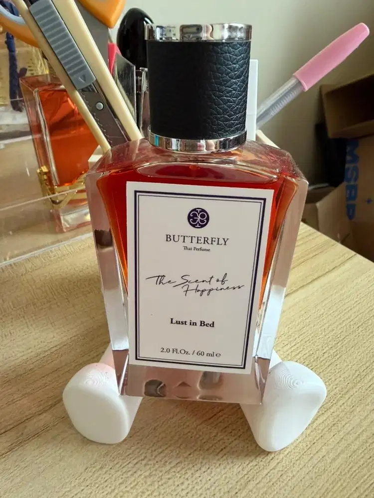 PRELOVED ORIGINAL FULLSET BUTTERFLY PARFUME THAILAND LUST IN BED EDP