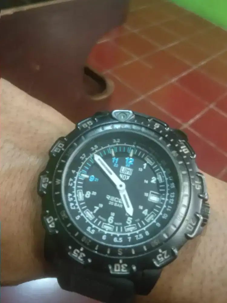 Jam tangan luminox recon original