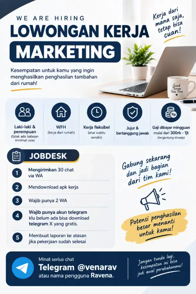 Dibutuhkan Marketing