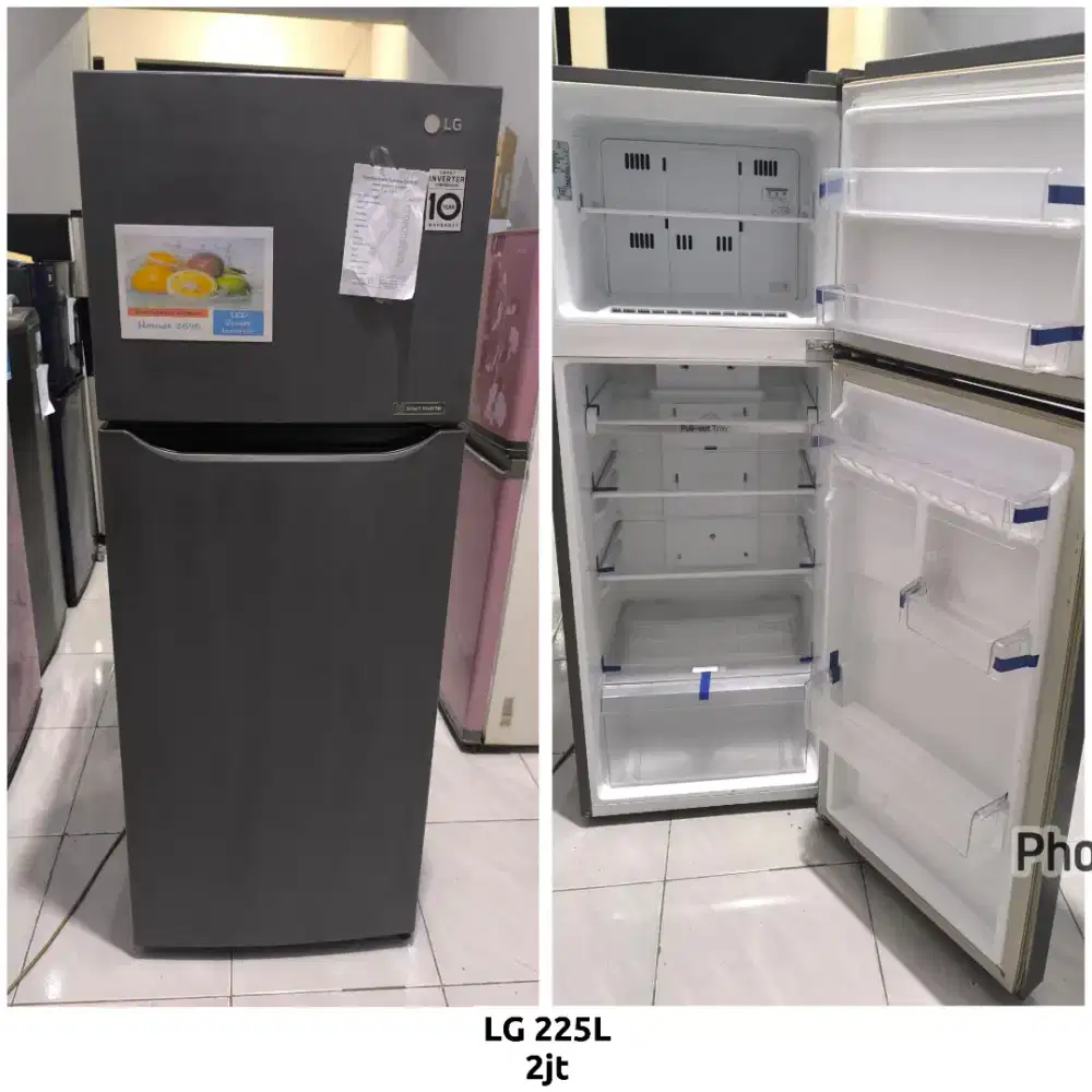 Kulkas 2 pintu LG 225L