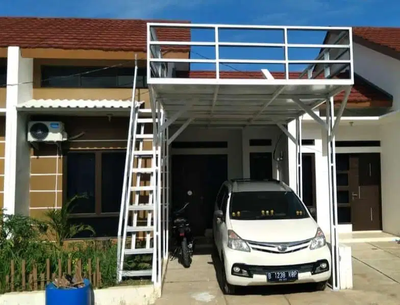 Mezanine balkon terpasang