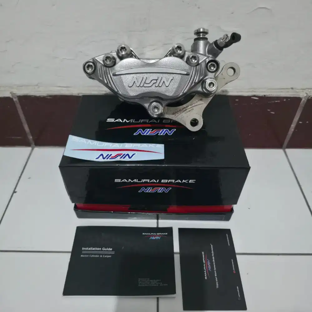 Kaliper P4 Nissin Samurai Brake NMAX / Aerox Connected