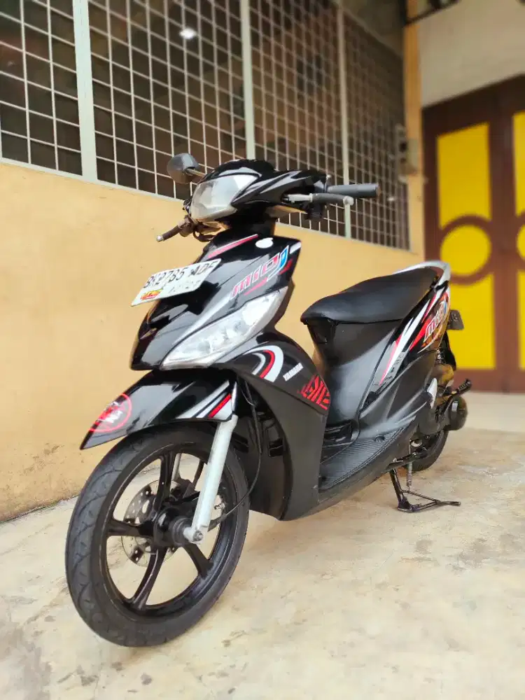 Yamaha Mio / Mio J 115 Fi 2012, Black Premium Metalic, Unit Mulus.