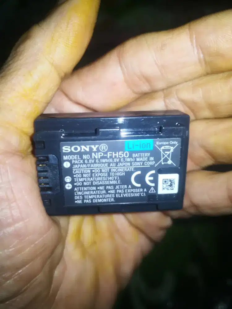 Baterai camcorder/handycam sony