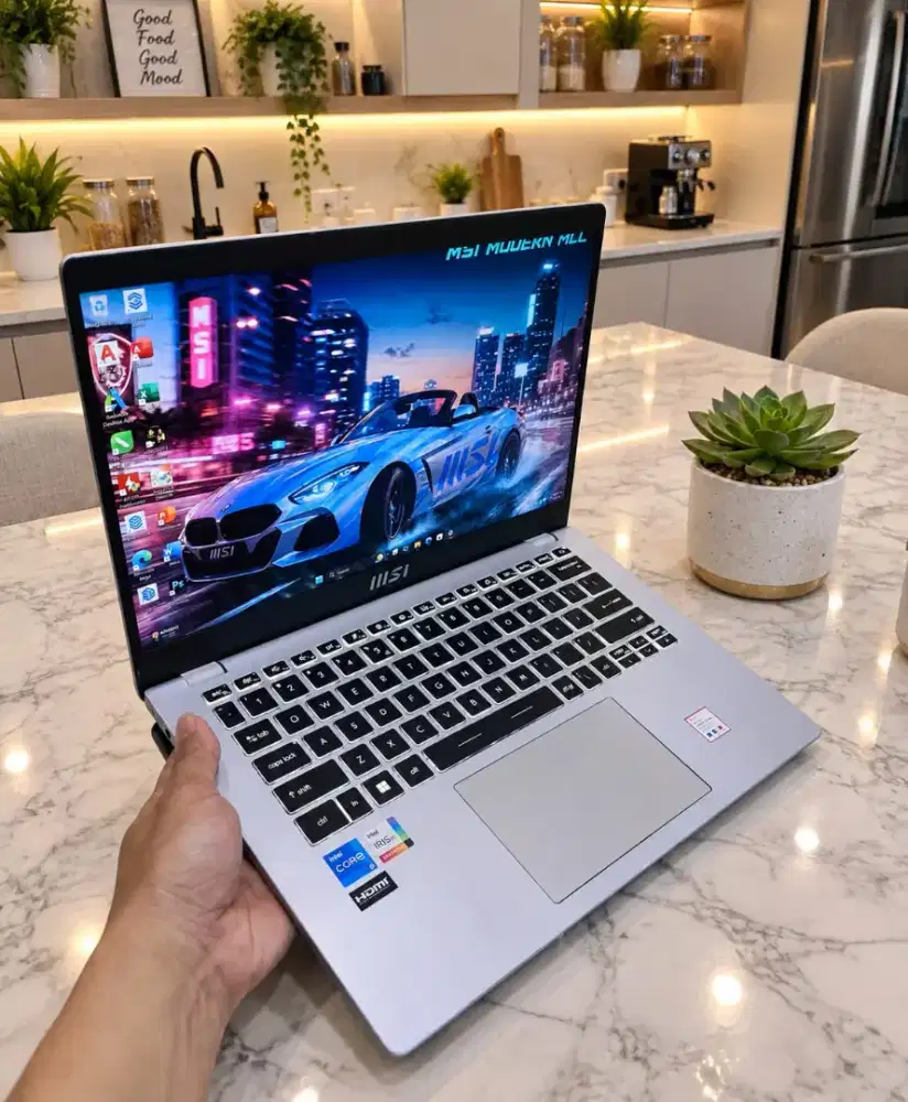 MSI Modern 14 Core i5 gen 11 Ram 8/512gb Ssd Siap Pakai COD