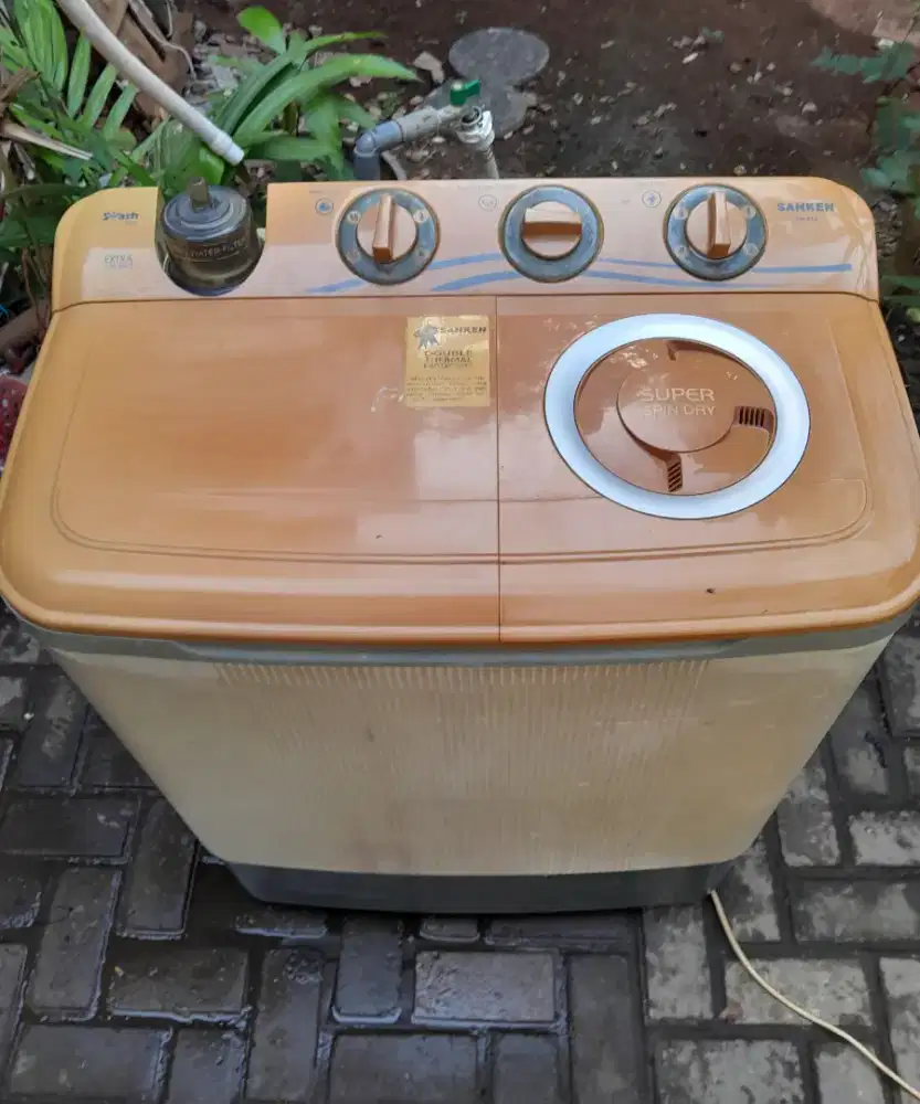 Mesin Cuci Sanken Second Original Siap pakai