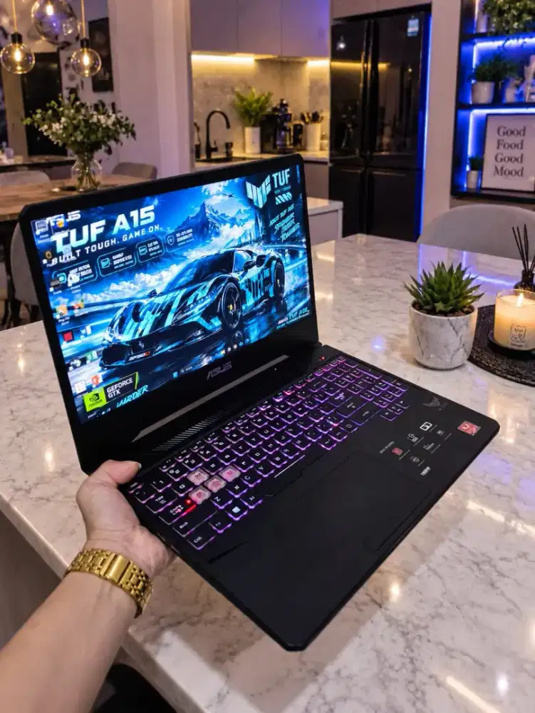 Laptop Gaming ASUS TUF FX505 Ryzen 5 Ram 16gb Ssd+Hdd Dual Vga COD