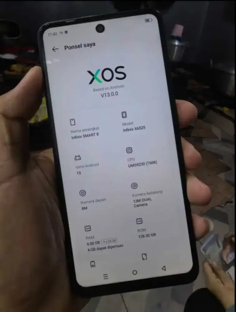 Infinix smart 8 Ram 4/128