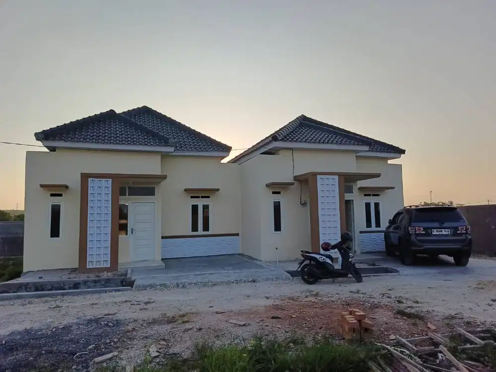 RUMAH cluster & KAVLING RUKO 150 MTR  JALUR DUA KORPRI ITERA