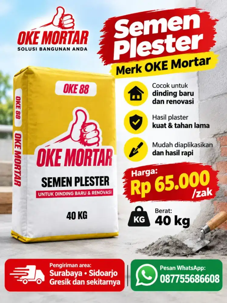 Semen Mortar Plester