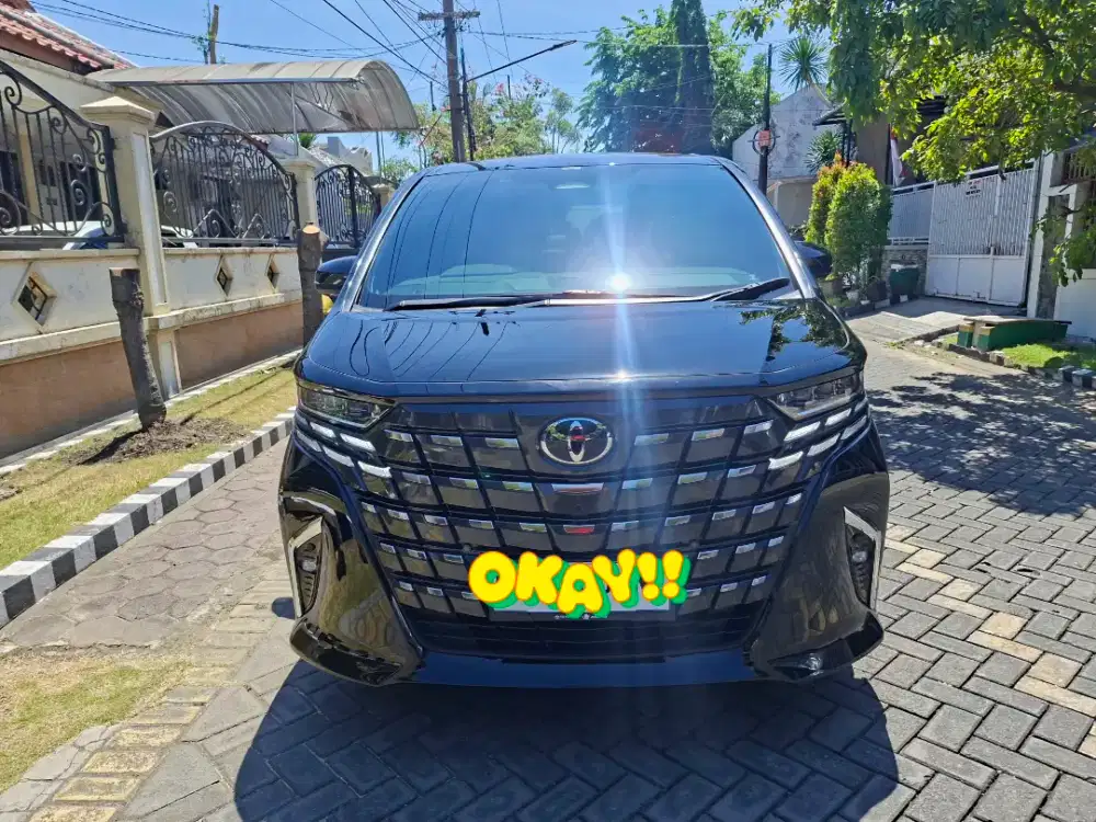 Toyota Alphard G Hybrid 2024 Km5rb asli
